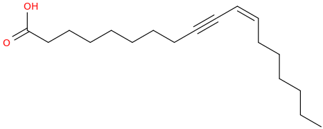 11 octadecen 9 ynoic acid, (z) 